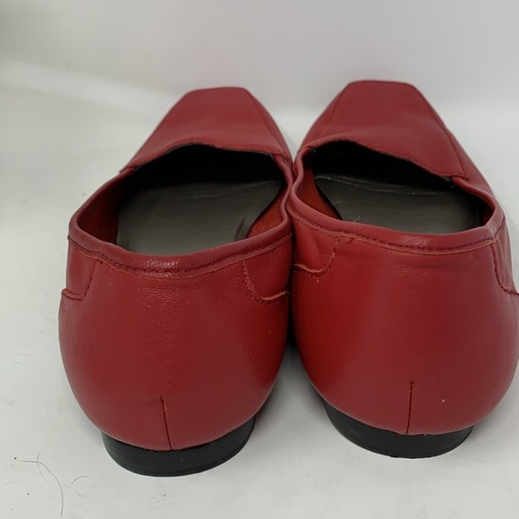 Array red leather Flats - Picture 6 of 12